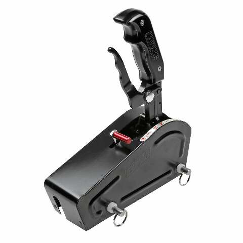 Automatic Gated Shifter - Magnum Grip Stealth Pro Stick billet aluminum black anodized