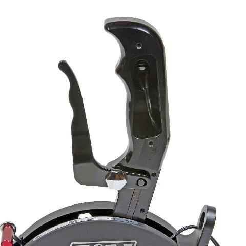 Magnum Grip Side Plate with 12V Button billet aluminum black anodized