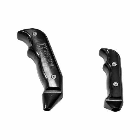 Magnum Grip Auto Shift Handle Set billet aluminum black anodized
