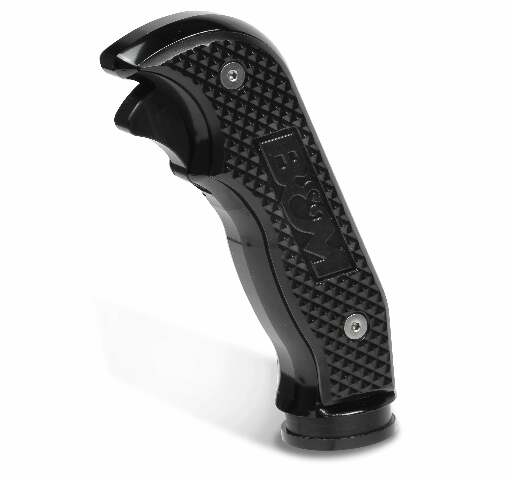 Magnum Grip Auto Shift Handle Set billet aluminum black anodized