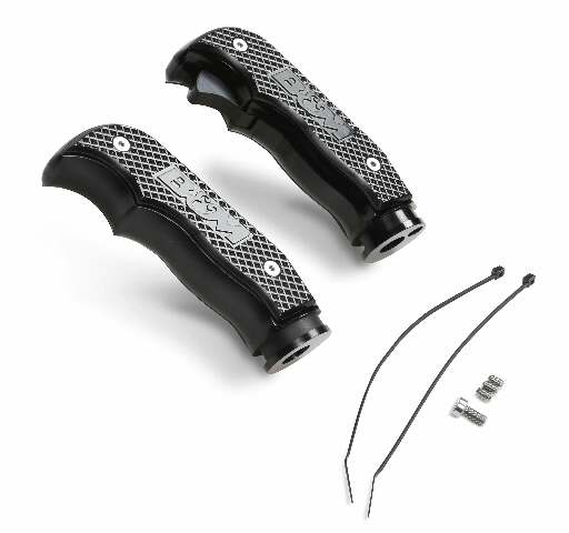 Magnum Grip Auto Shift Handle Set billet aluminum black anodized