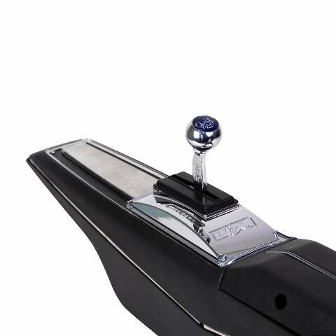 81125 Console Quicksilver Shifter, 1968-1972 Chevelle black