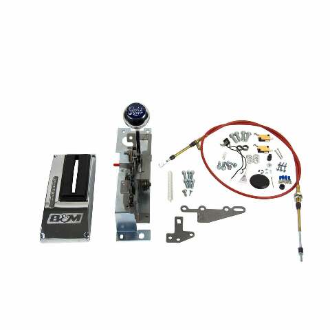 81125 Console Quicksilver Shifter, 1968-1972 Chevelle black