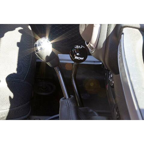Extended Transfer Case Handle billet aluminum black