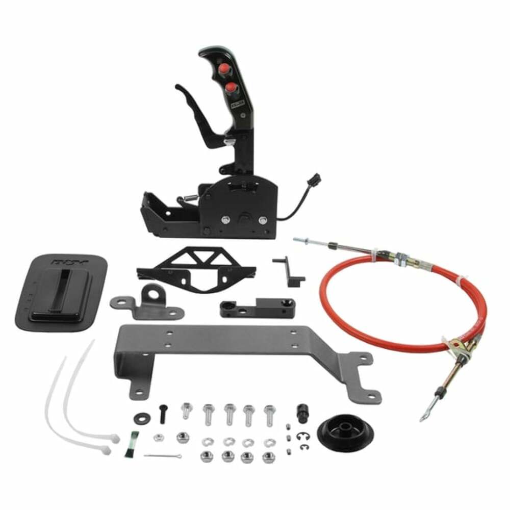 Automatic Shifter for 12-18 Jeep Wrangler JK Magnum Grip Pro Stick Console billet aluminum black anodized