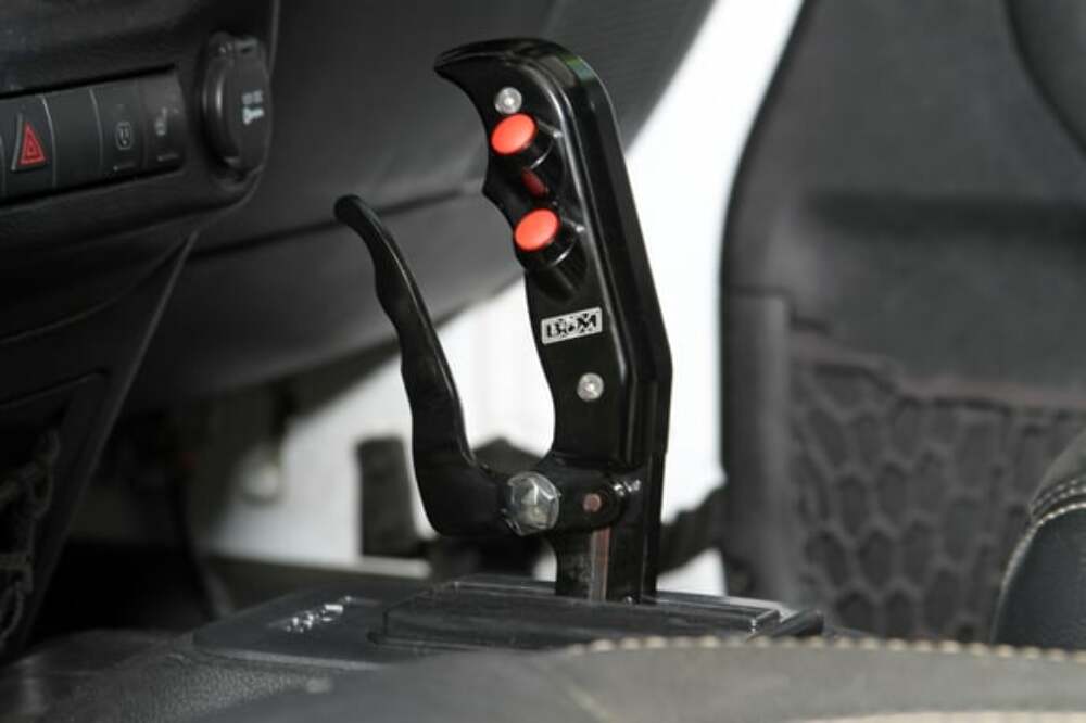 Automatic Shifter for 12-18 Jeep Wrangler JK Magnum Grip Pro Stick Console billet aluminum black anodized