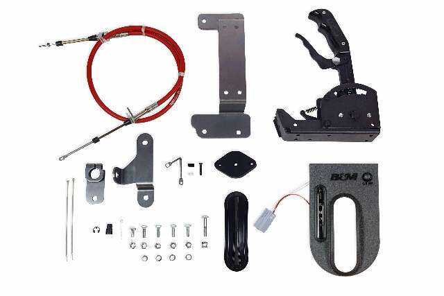 Automatic Shifter - Magnum Grip Pro Stick Console billet aluminum black anodized