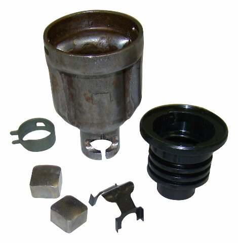 Vintage - Metal Steering Shaft Coupling Kit - 8121299K steel