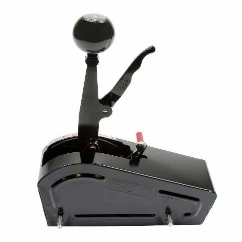 AUTOMATIC GATED SHIFTER - PRO STICK - BLACK billet aluminum black anodized