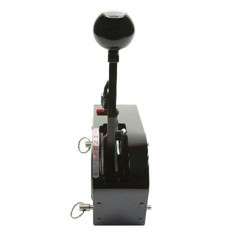 AUTOMATIC GATED SHIFTER - PRO STICK - BLACK billet aluminum black anodized