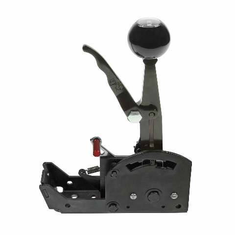 AUTOMATIC GATED SHIFTER - PRO STICK - BLACK billet aluminum black anodized