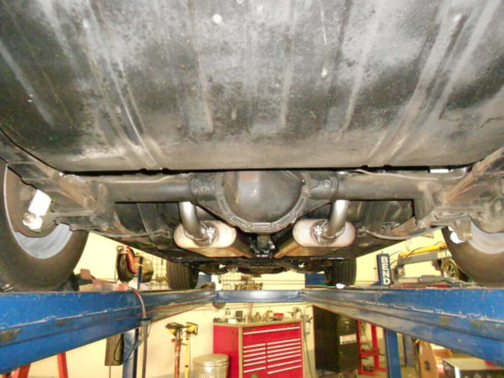 Exhaust system for 1969-1969 Chevy Camaro Exhaust stainless steel