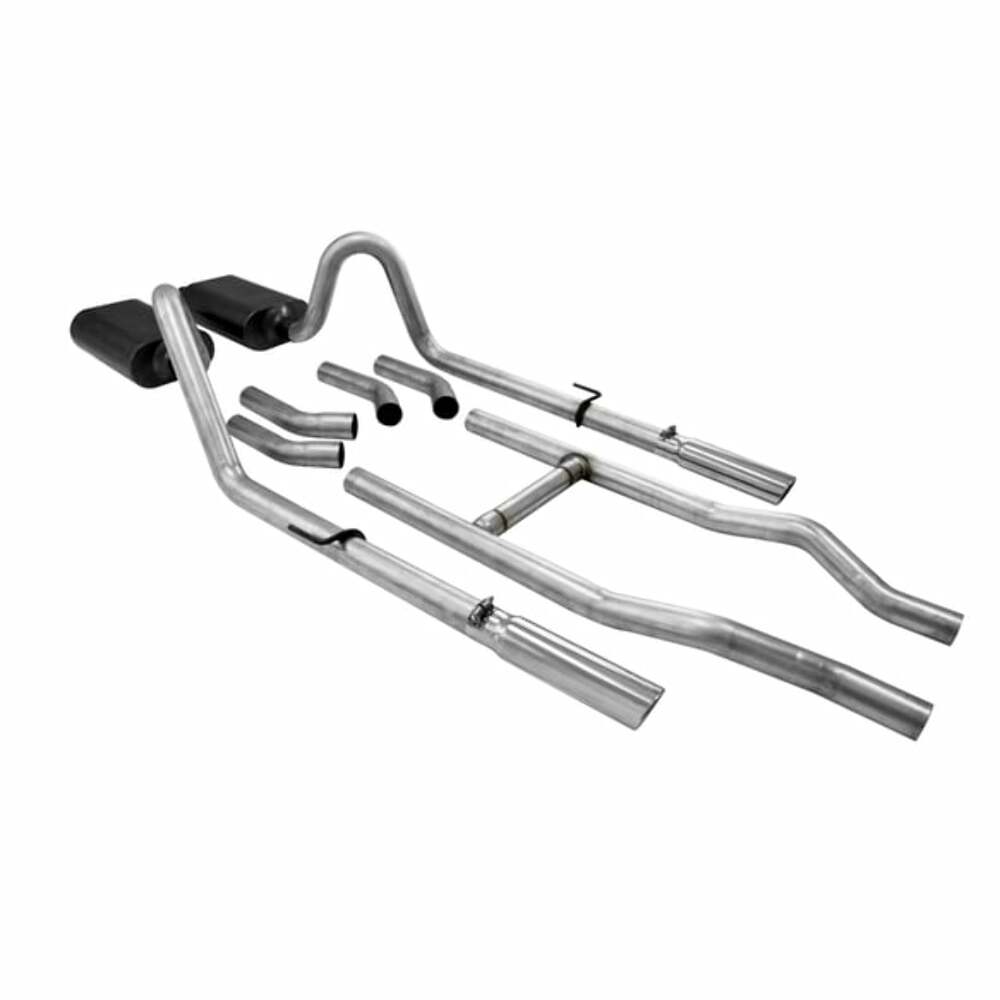 Exhaust system for 1955-1957 Chevy One Exhaust stainless steel