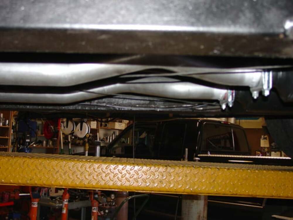 Exhaust system for 1955-1957 Chevy One Exhaust stainless steel