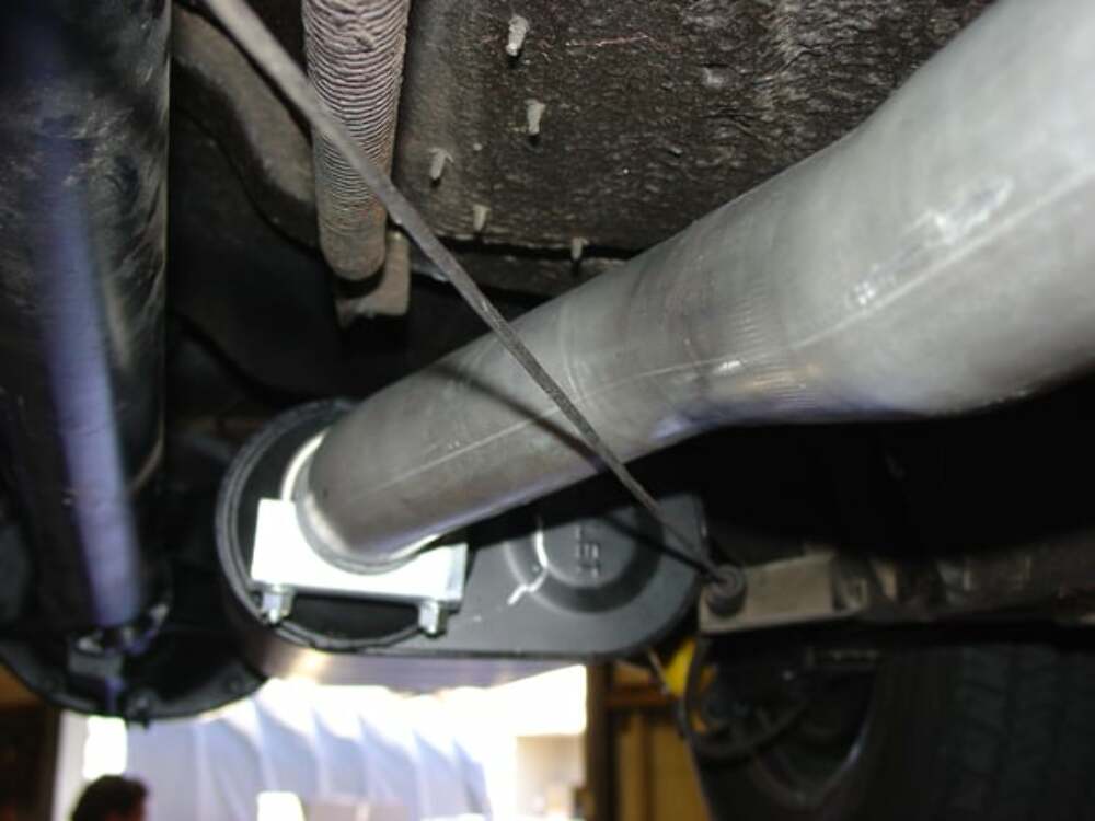 Exhaust system for 1955-1957 Chevy One Exhaust stainless steel