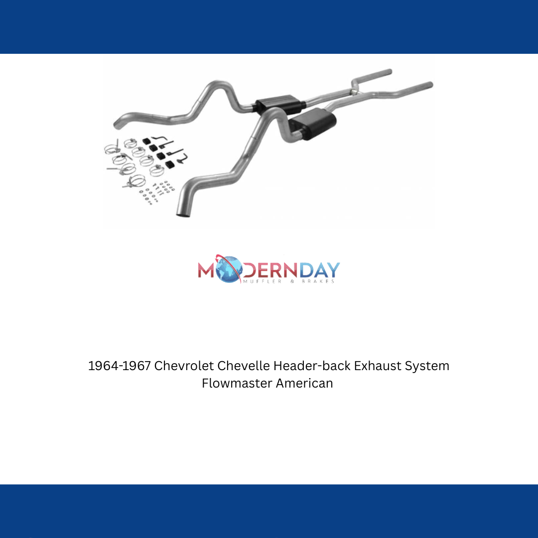 Exhaust system for 1965-1966 Chevy Chevelle Exhaust stainless steel