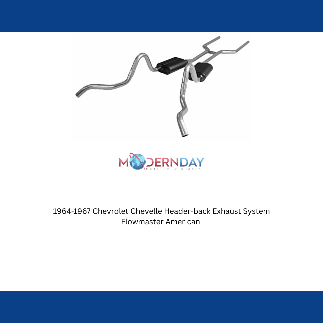 Exhaust system for 1964-1967 Chevy Chevelle Exhaust stainless steel