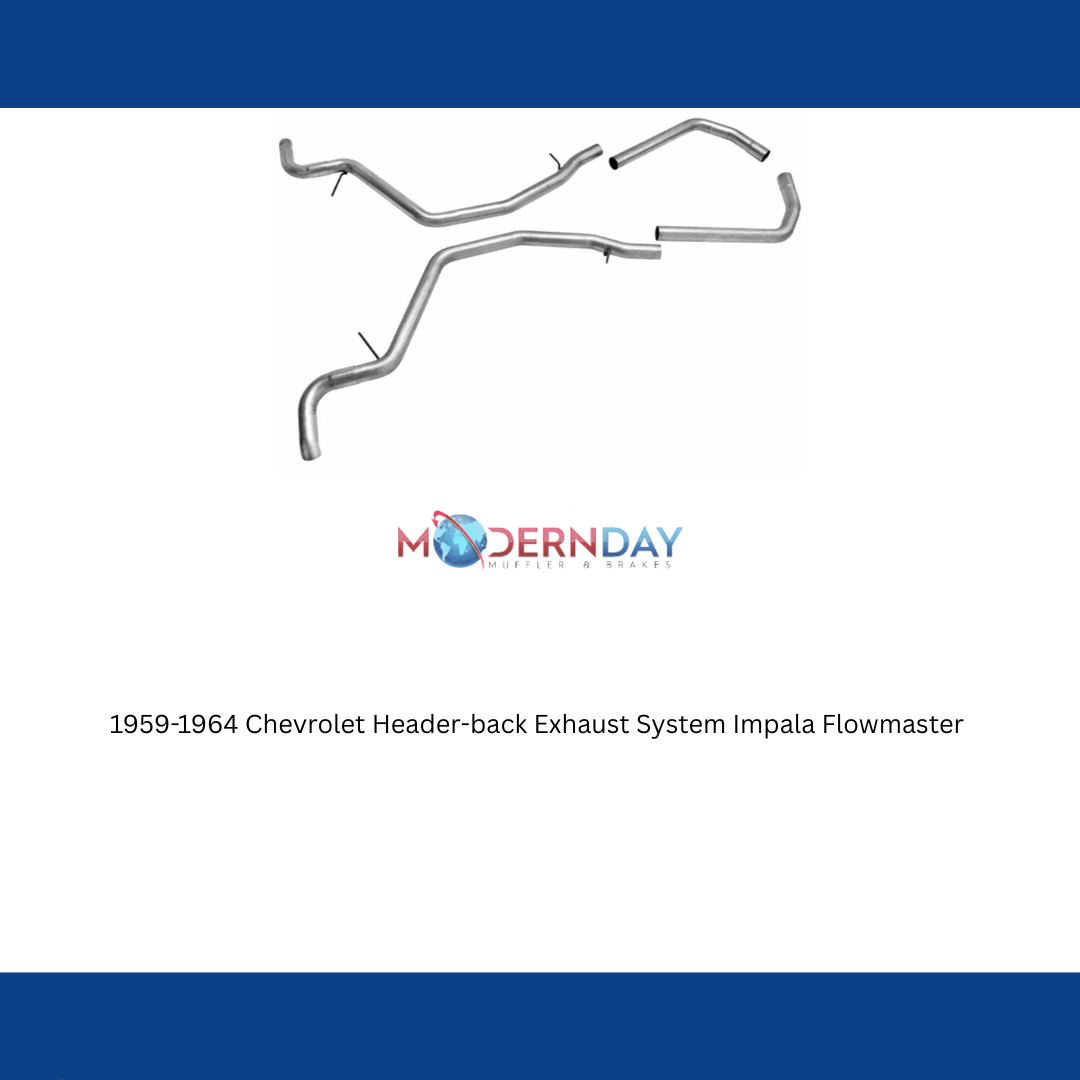 Exhaust system for 1959-1964 Chevy Impala Exhaust stainless steel