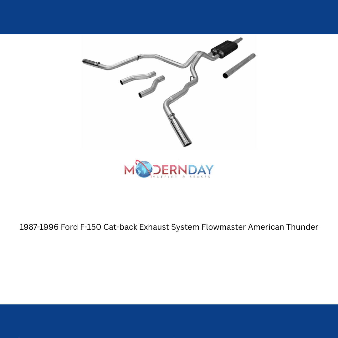 Exhaust system for 1987-1996 Ford F Exhaust stainless steel