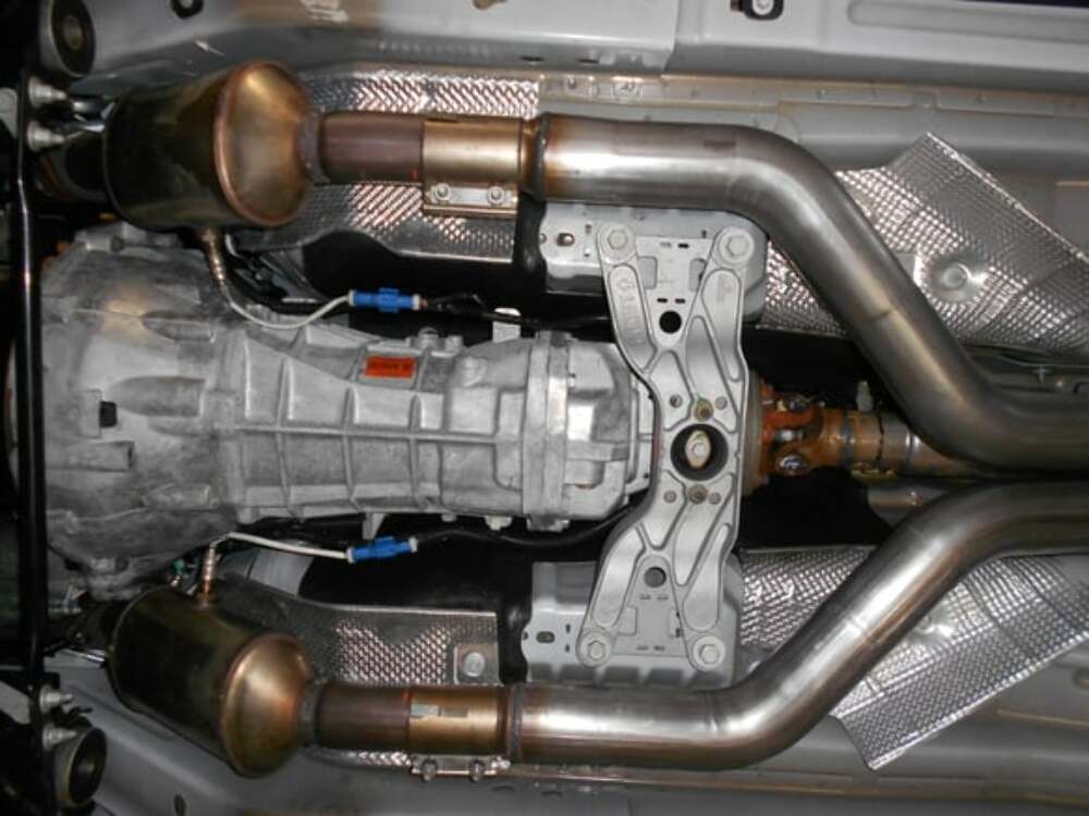 Exhaust system for 2005-2010 Ford Mustang Exhaust stainless steel
