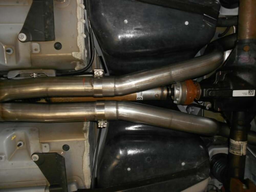 Exhaust system for 2005-2010 Ford Mustang Exhaust stainless steel