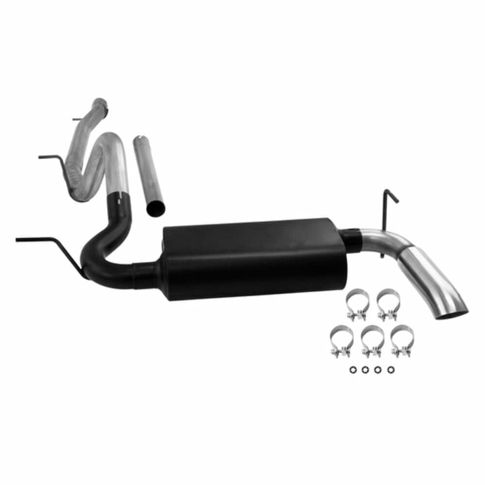 Exhaust system for 2007-2018 Jeep Wrangler Exhaust stainless steel