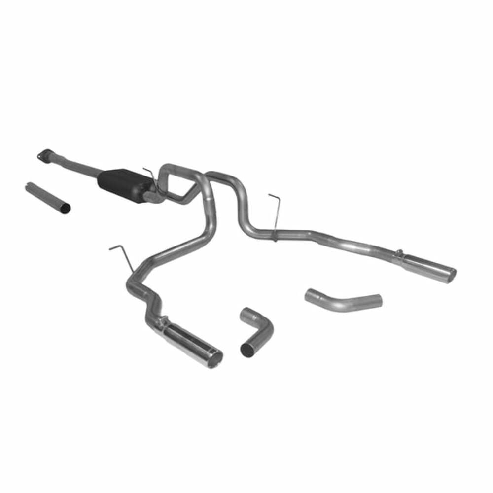 Exhaust system for 2011-2014 Ford F Exhaust stainless steel