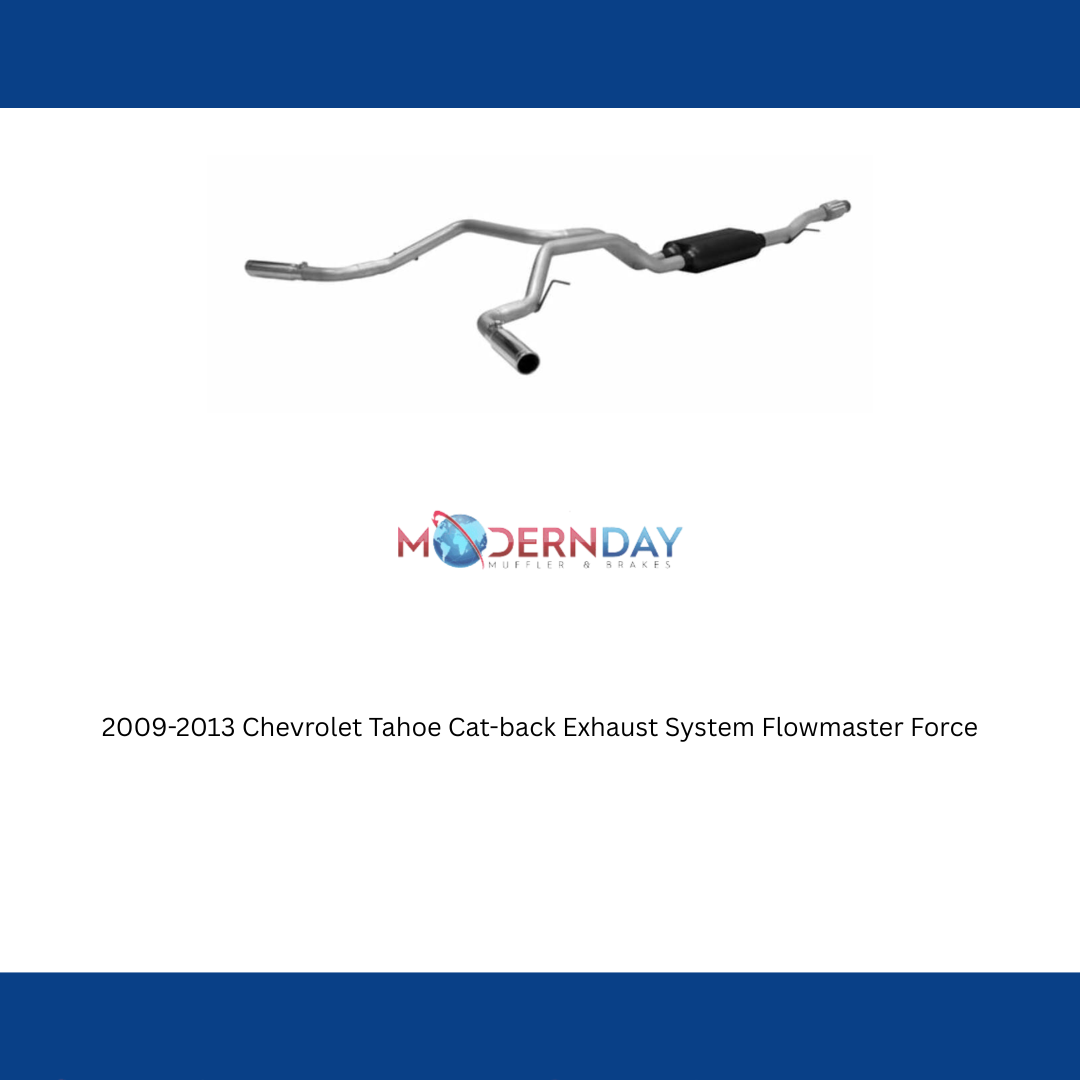Exhaust system for 2009-2014 Chevy Tahoe Exhaust stainless steel