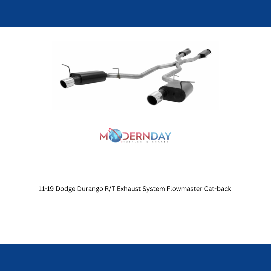 Exhaust system for 2011-2026 Dodge Durango Exhaust stainless steel