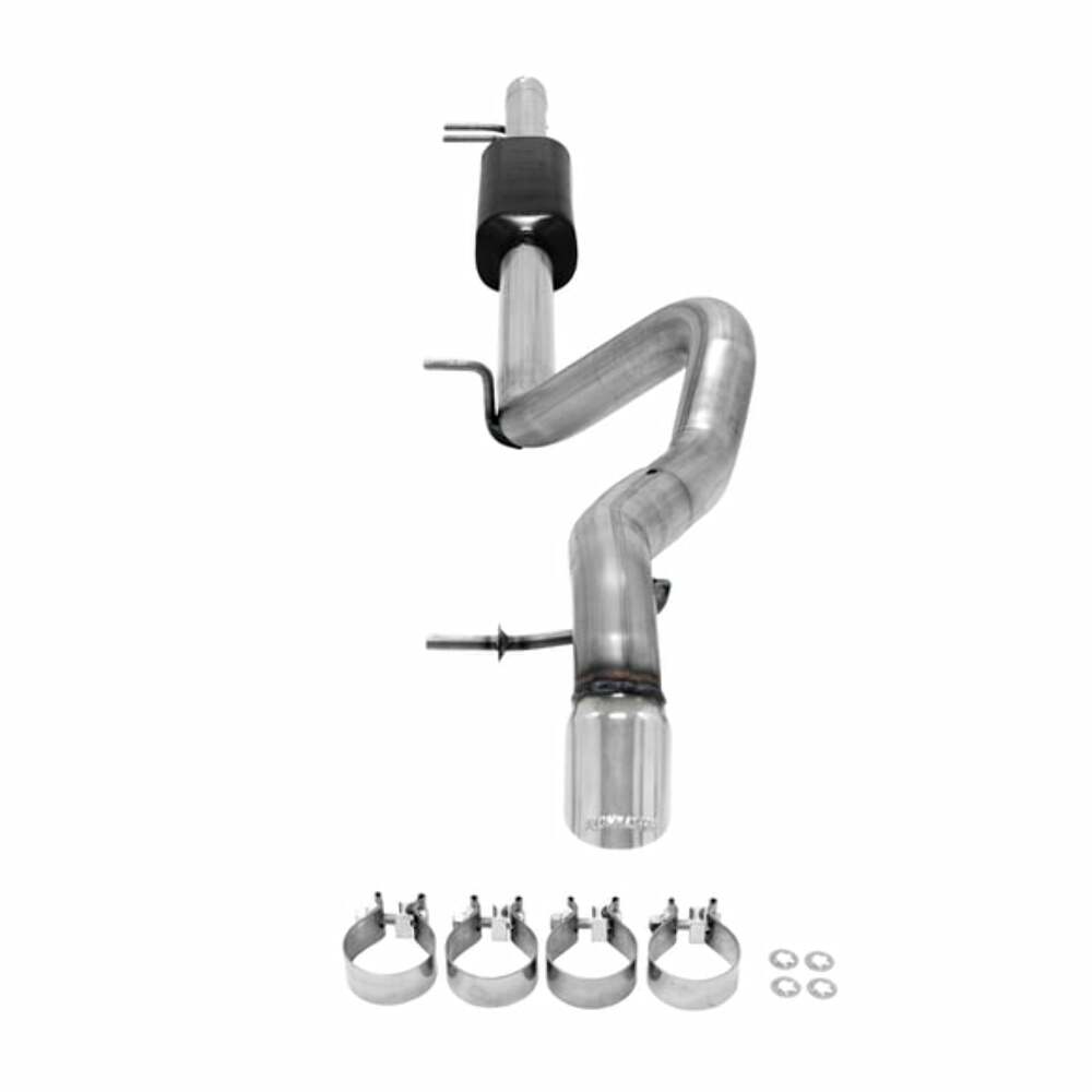 Exhaust system for 2007-2018 Jeep Wrangler Exhaust stainless steel
