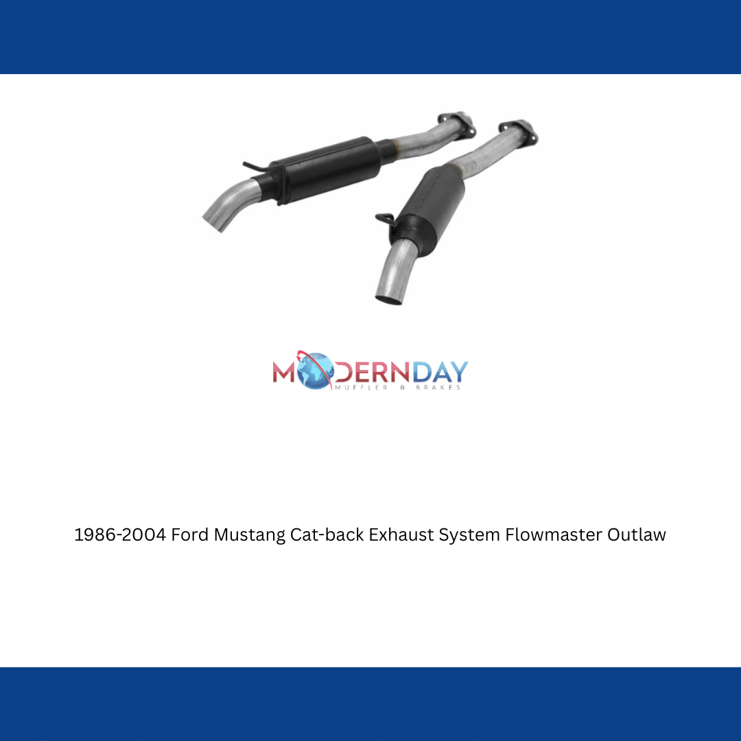Exhaust system for 1986-2004 Ford Mustang Exhaust stainless steel