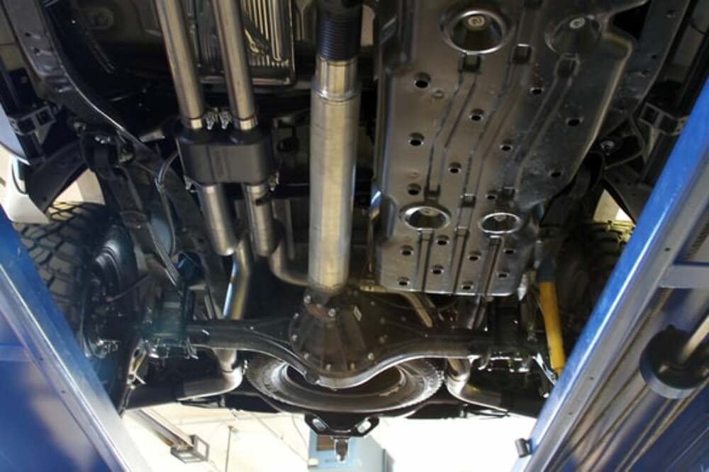 Exhaust system for 2009-2021 Ram Exhaust stainless steel