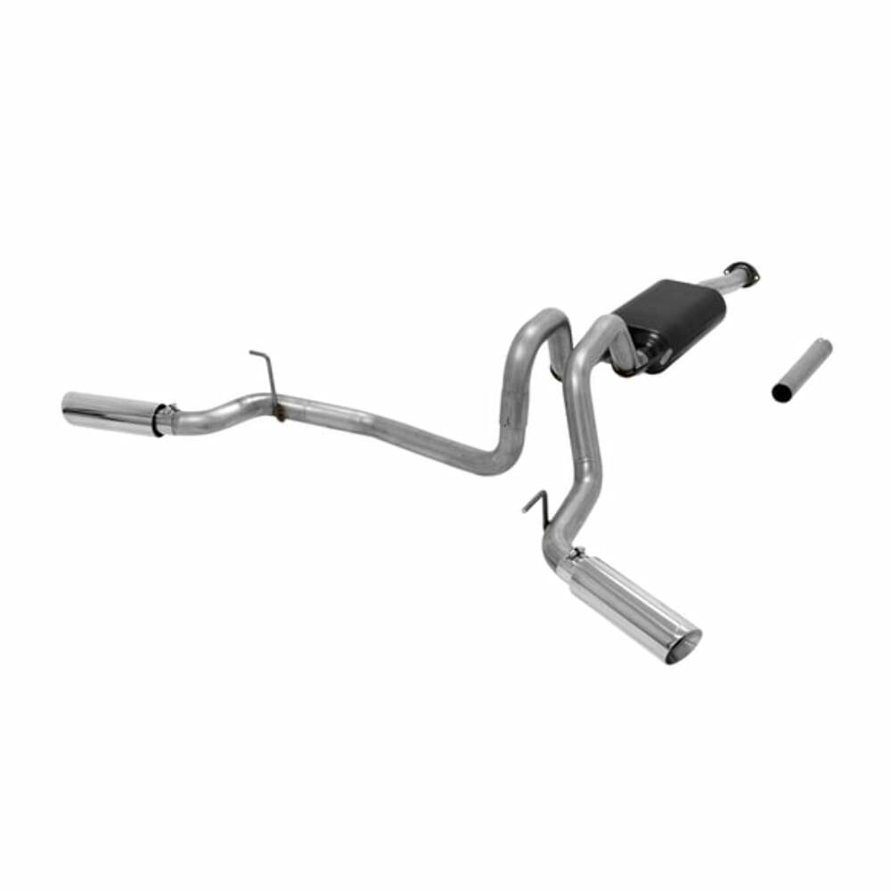 50 Series Cat-Back Exhaust System for 2016-2023 Toyota Tacoma Exhaust stainless steel