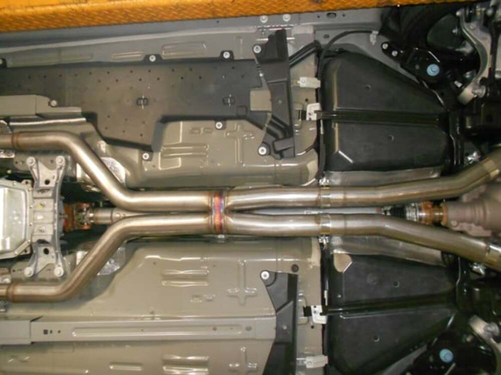 Exhaust system for 2015-2017 Ford Mustang Exhaust stainless steel