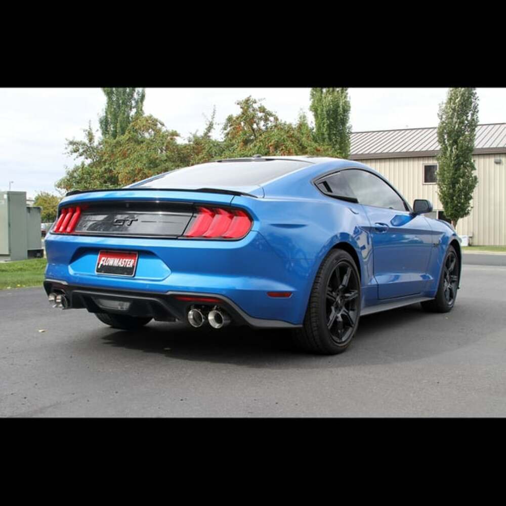 2018-2023 Ford Mustang Axle-Back Exhaust Flowmaster Stainless Steel