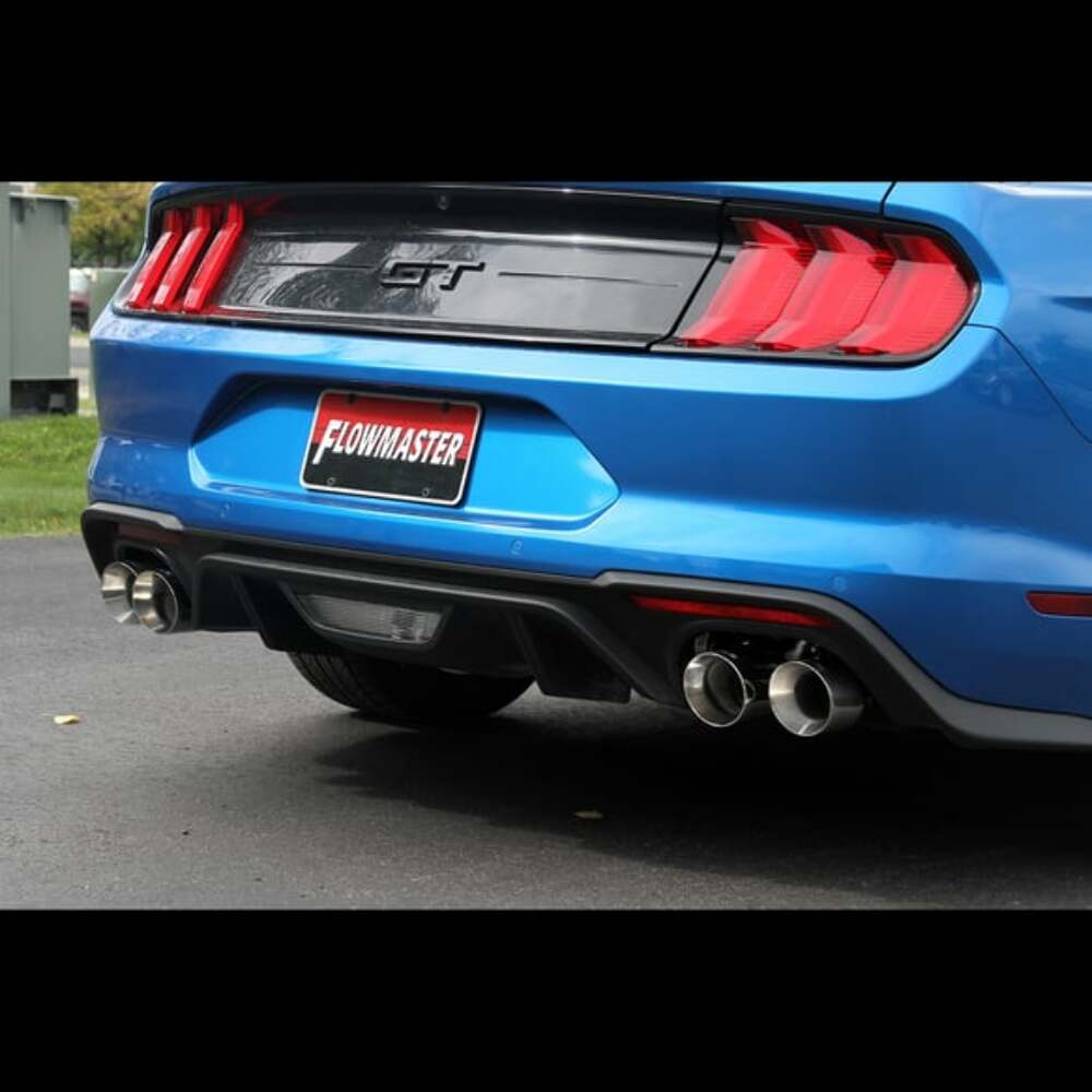 2018-2023 Ford Mustang Axle-Back Exhaust Flowmaster Stainless Steel