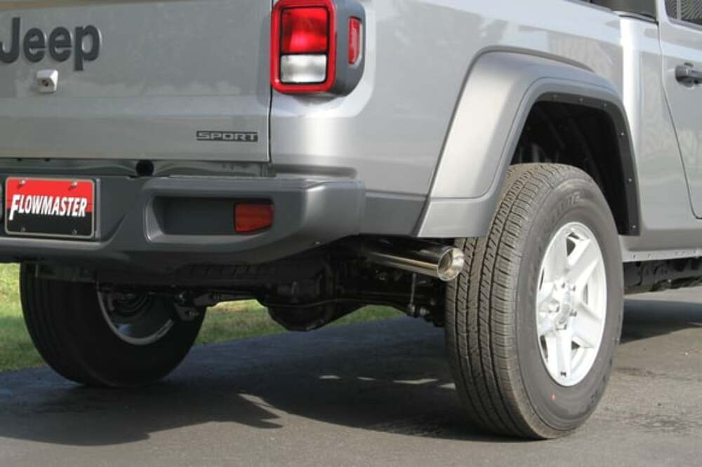 Exhaust system for 2020-2026 Jeep Gladiator Exhaust stainless steel