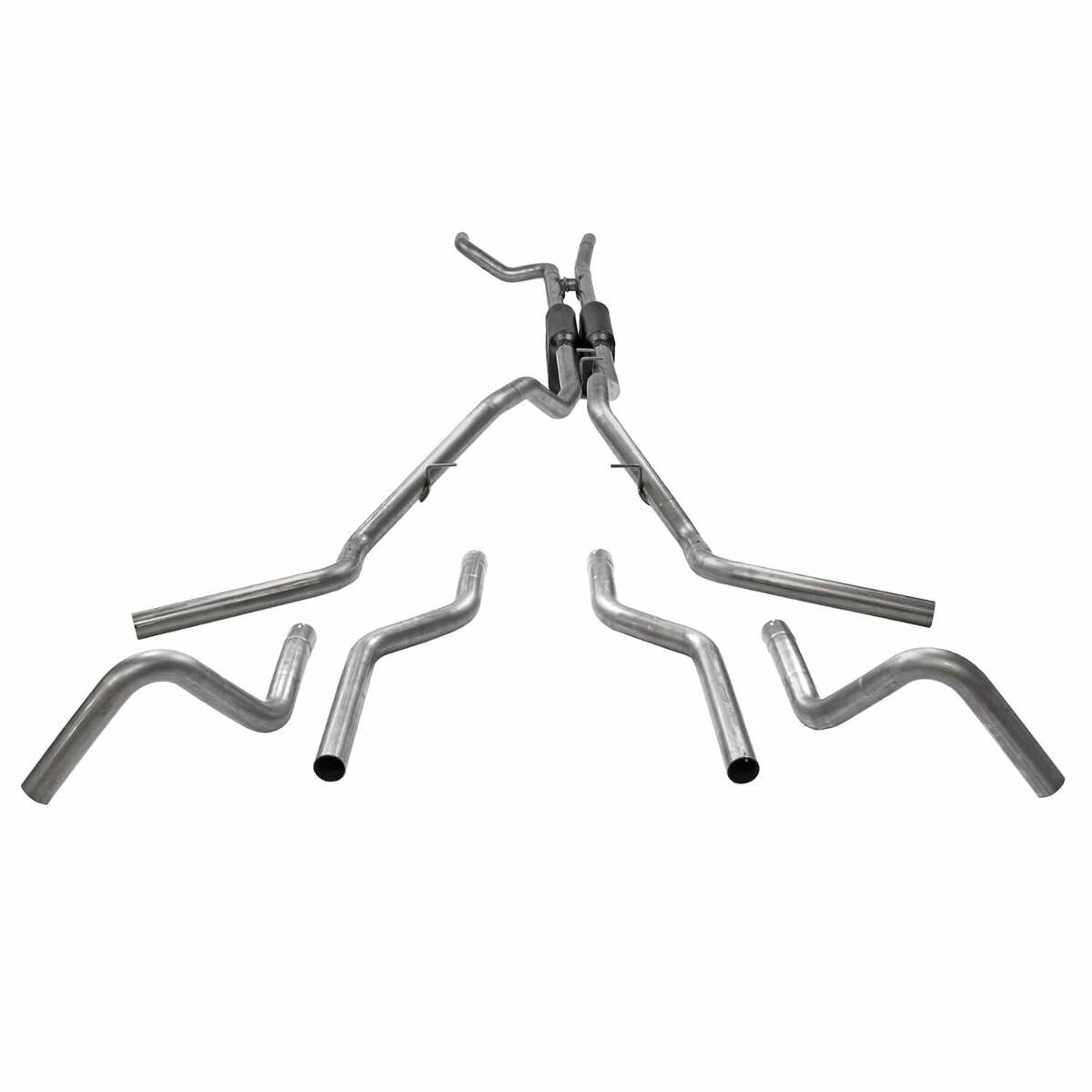 Exhaust system for 1967-1972 Ford F Exhaust stainless steel
