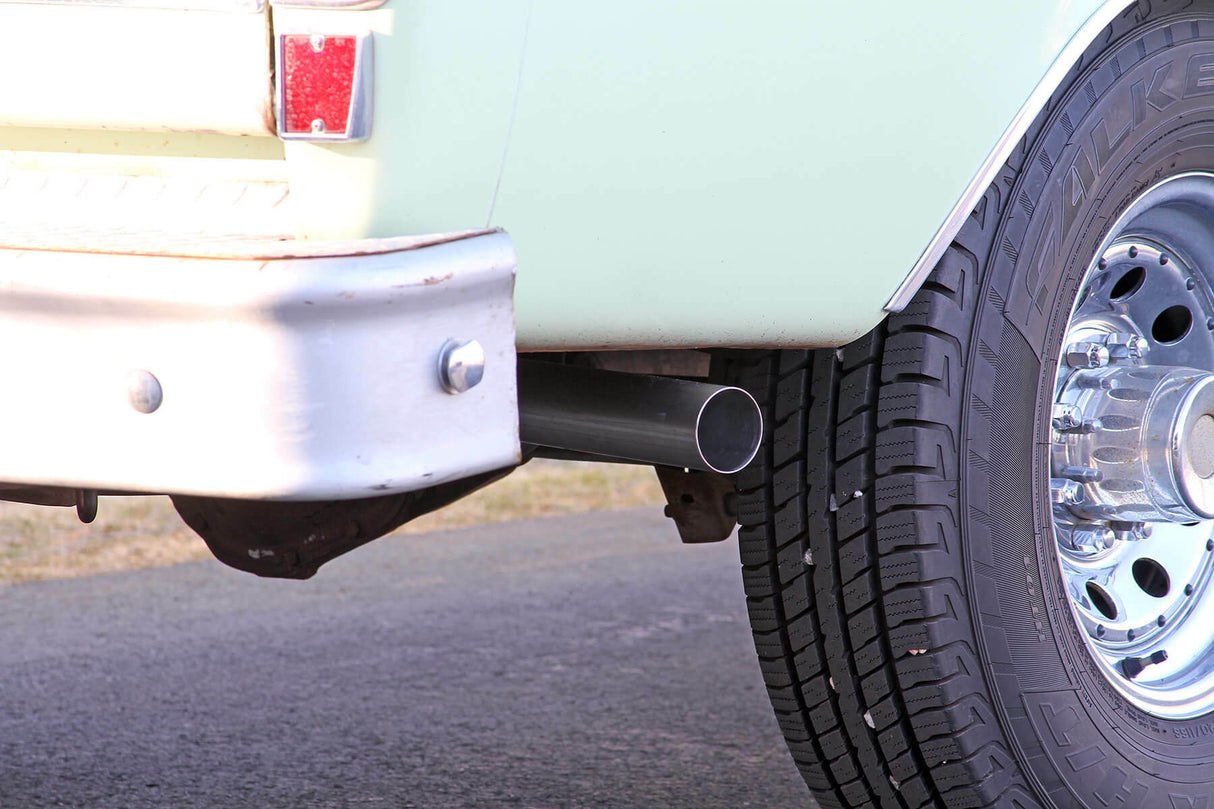 Exhaust system for 1967-1972 Ford F Exhaust stainless steel
