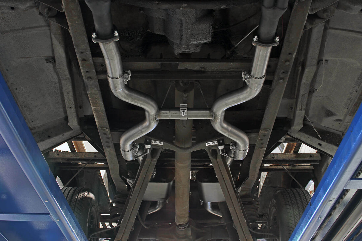 Exhaust system for 1963-1966 Ram Exhaust stainless steel