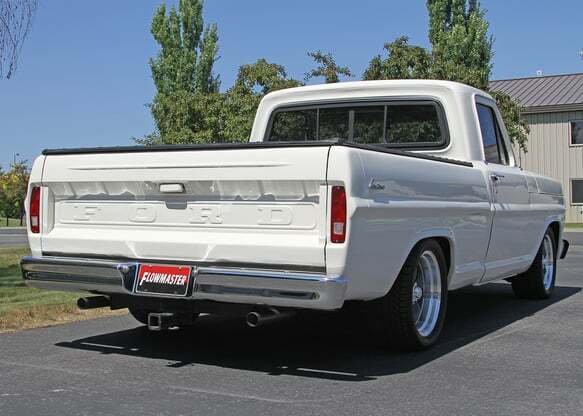 Flowmaster American Thunder Crossmember-Back Exhaust System for 67-72 Ford F100/F250 V8 - 817938