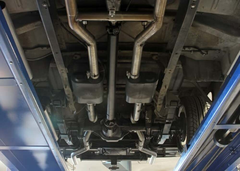 Exhaust system for 1967-1972 Ford F Exhaust stainless steel