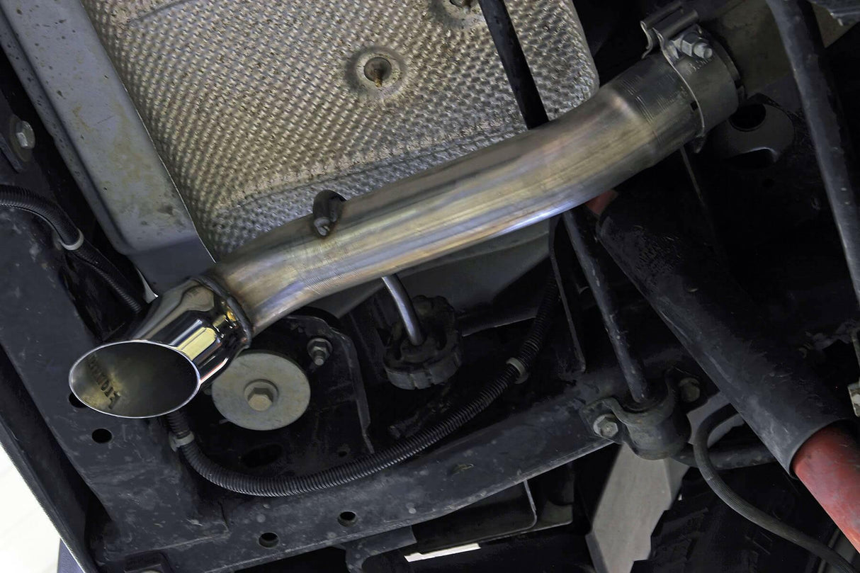 Exhaust system for 2007-2018 Jeep Wrangler Exhaust stainless steel