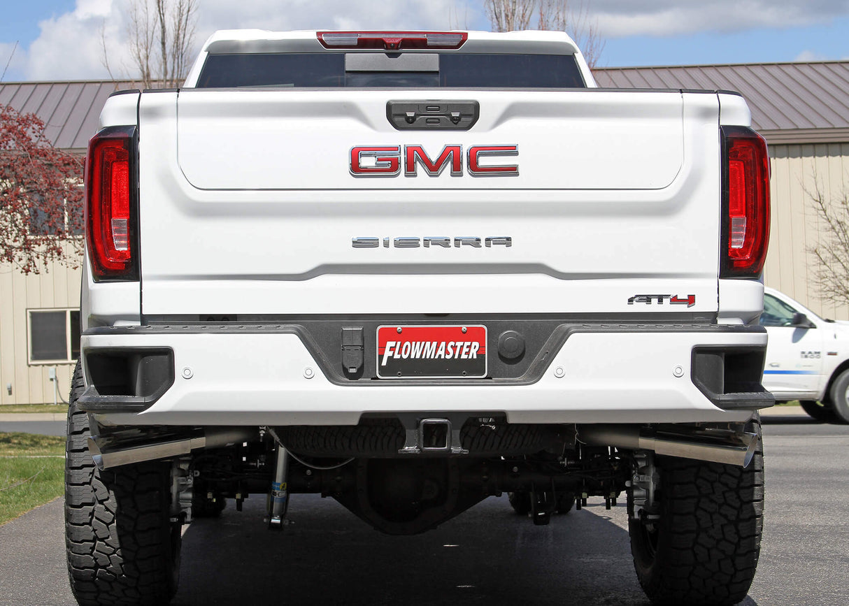 Exhaust system for 2020-2026 Chevy Silverado Exhaust Stainless