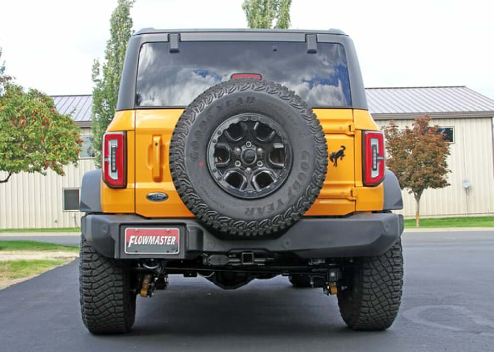 Exhaust system for 2021-2026 Ford Bronco Exhaust stainless steel