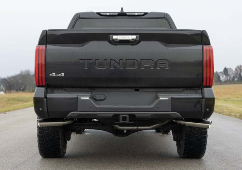 Exhaust system for 2022-2026 Toyota Tundra Exhaust stainless steel