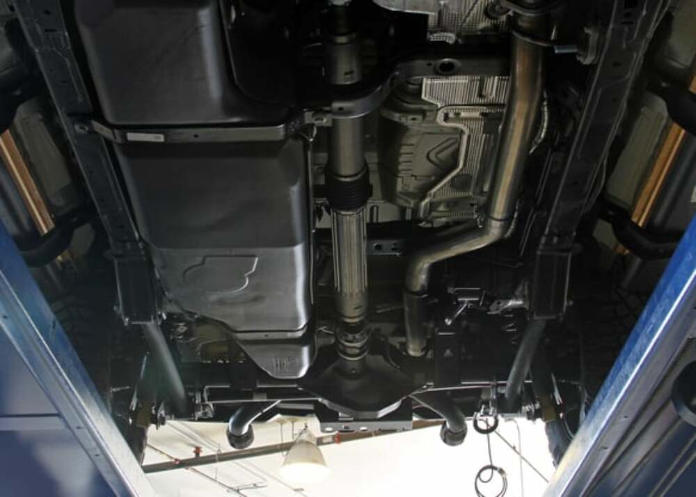 Exhaust system for 2021-2026 Ford Bronco Exhaust stainless steel
