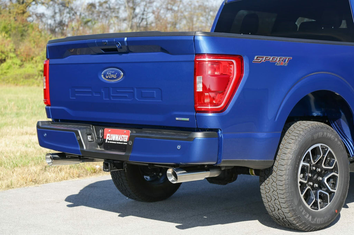 Exhaust system for 2021-2026 Ford F Exhaust stainless steel