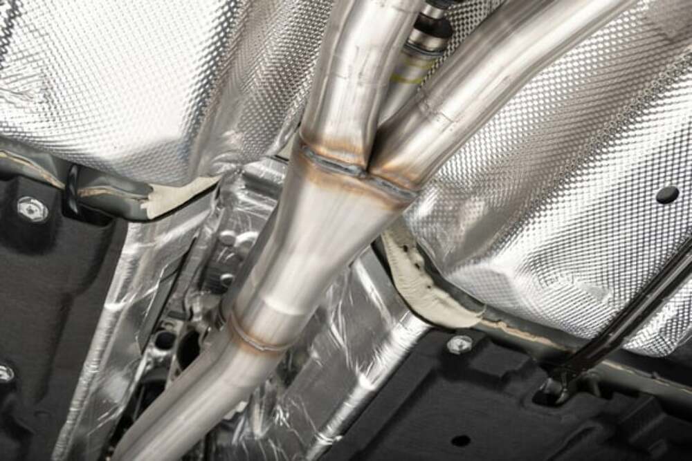 Exhaust system for 2024-2026 Ford Mustangs Exhaust stainless steel