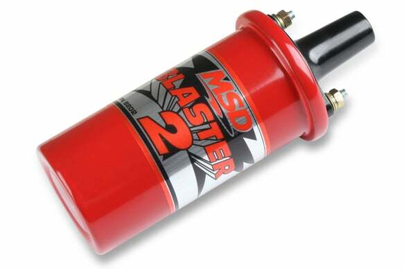 MSD ignition coil for 1974-1976 Chevy Monte Carlo red high performance 8202